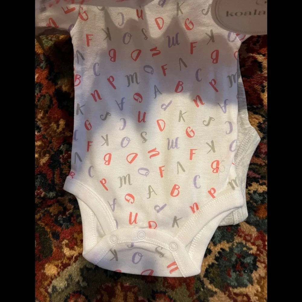Koala Baby 4 Pack Onesies NWT